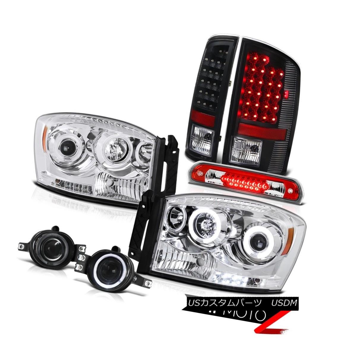 ヘッドライト [BRIGHTEST] CCFL Headlights Brake Tail Lights Fog 3rd LED 06 Dodge Ram PowerTech [明るく] CCFLヘッドライトブレーキテールライトフォグ3rd LED 06 Dodge Ram PowerTech 【並行輸入品】