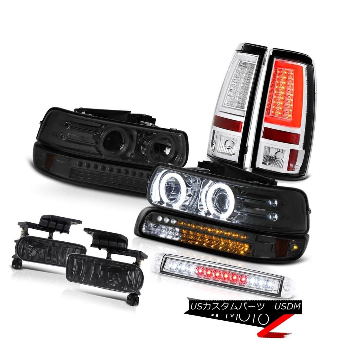 ヘッドライト 1999-2002 Silverado 6.0L Tail Lamps 3rd Brake Light Bumper Lamp Headlamps Fog 1999-2002 Silverado 6.0Lテールランプ第3ブレーキライトバンパーランプヘッドランプフォグ 【並行輸入品】