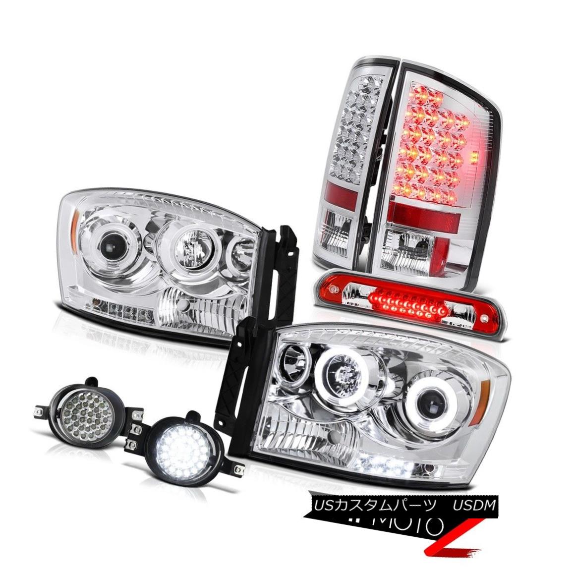あなたにおすすめの商品 ライト・ランプ-3rd Fog Bumper Lights Tail LED Chrome Headlights CCFL  Magnum Ram 08 07 ヘッドライト Brake  08ラムマグナムCCFLヘッドライトクロームLEDテールライトバンパーフォグ第3ブレーキレッド 07 Red -  drantoniopalaciosmolina.com
