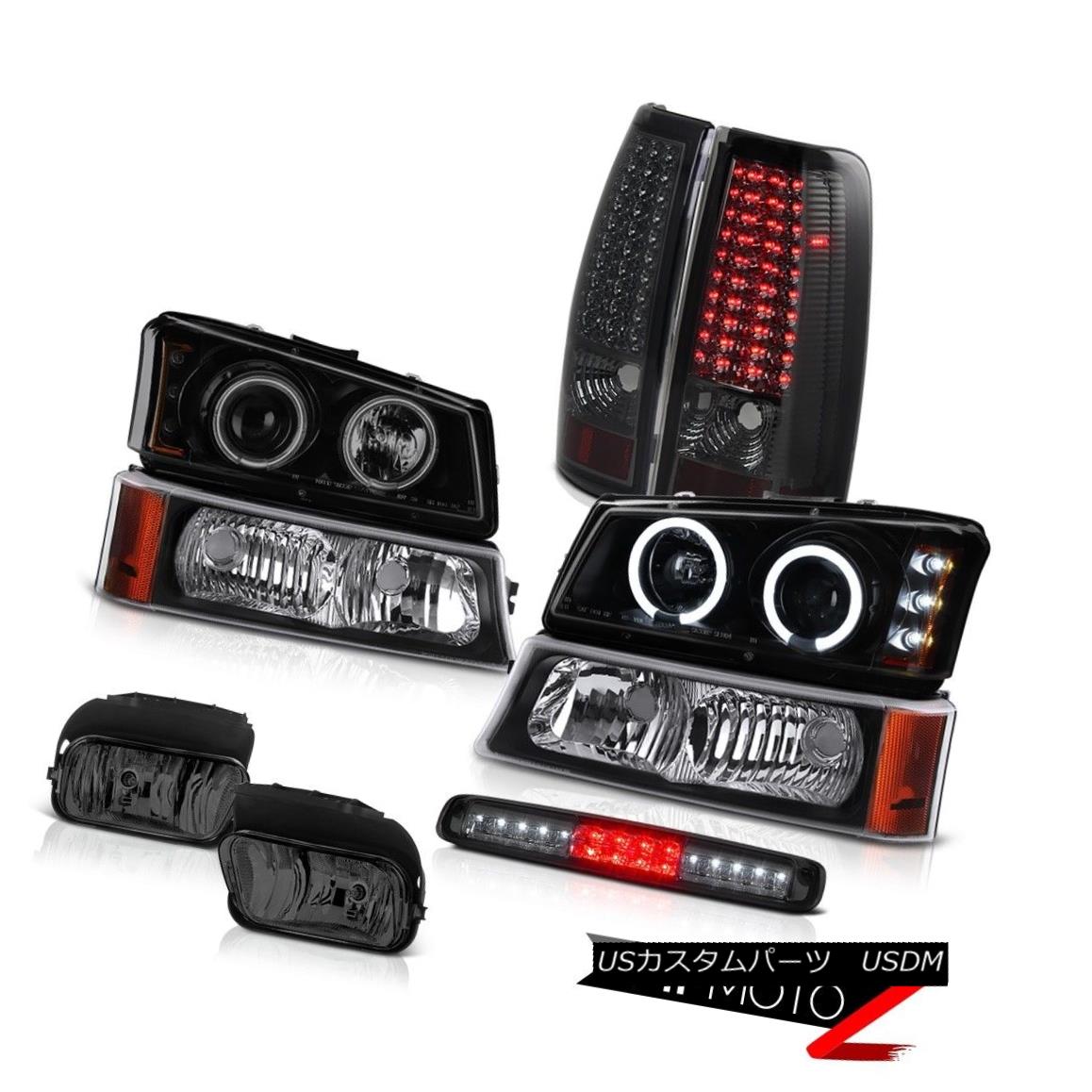 ヘッドライト 03-06 Silverado Fog Lights Black Bumper Lamp Third Brake Headlights Taillamps 03-06 Silveradoフォグライトブラックバンパーランプ第3ブレーキライトヘッドランプ 【並行輸入品】|カスタムパーツ WORLD倉庫