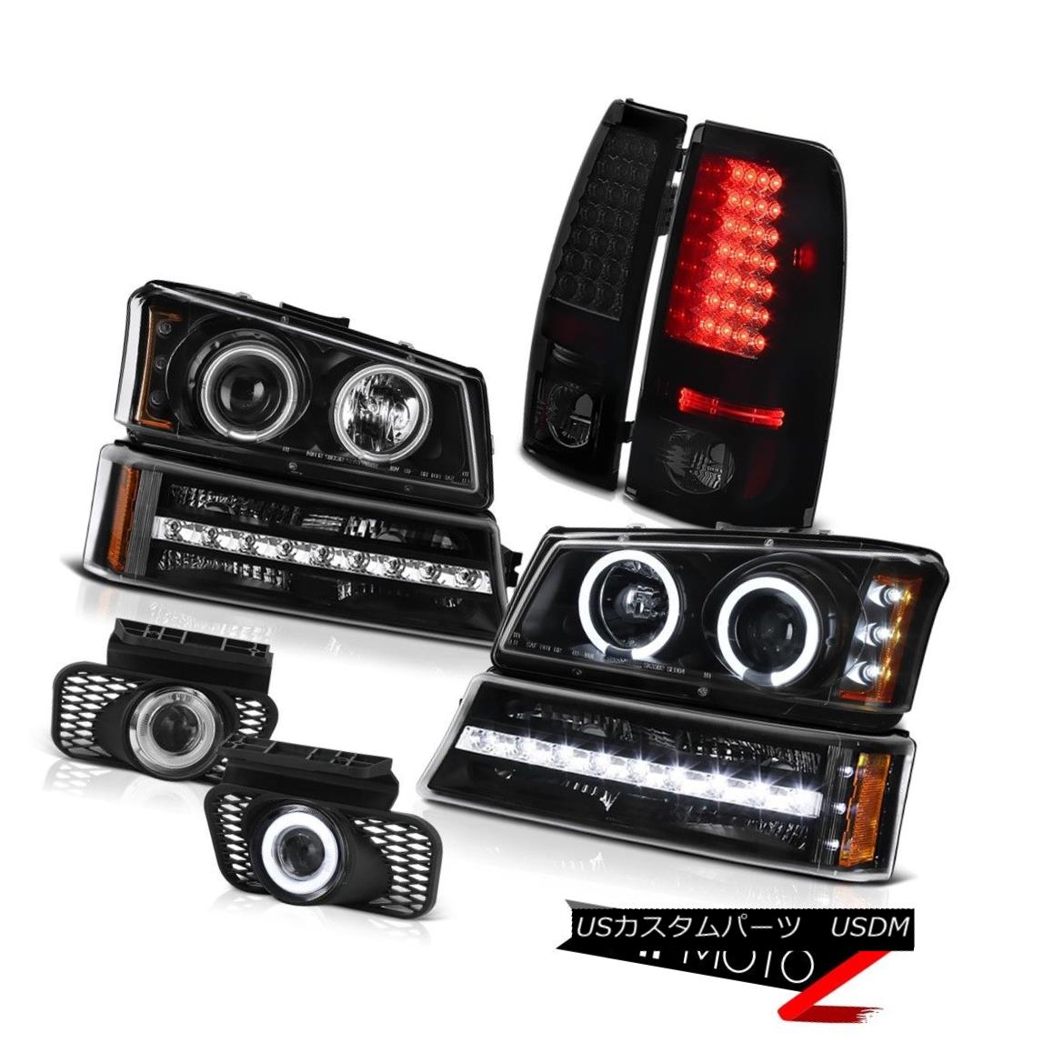 ヘッドライト 2003-2006 Silverado 1500 Foglights dark tinted taillamps turn signal headlamps 2003-2006 Silverado 1500 Foglights暗い色のテールランプが信号ヘッドライトを回す 【並行輸入品】|カスタムパーツ WORLD倉庫
