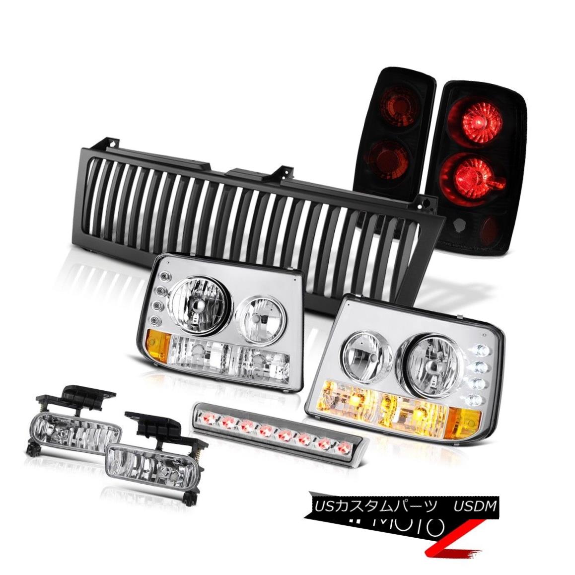 ヘッドライト 00-06 Suburban 6.0L Headlamps Altezza Darkest Tail Lights Chrome Fog Brake LED 00-06郊外6.0LヘッドランプAltezza DarkestテールライトChrome FogブレーキLED 【並行輸入品】|カスタムパーツ WORLD倉庫