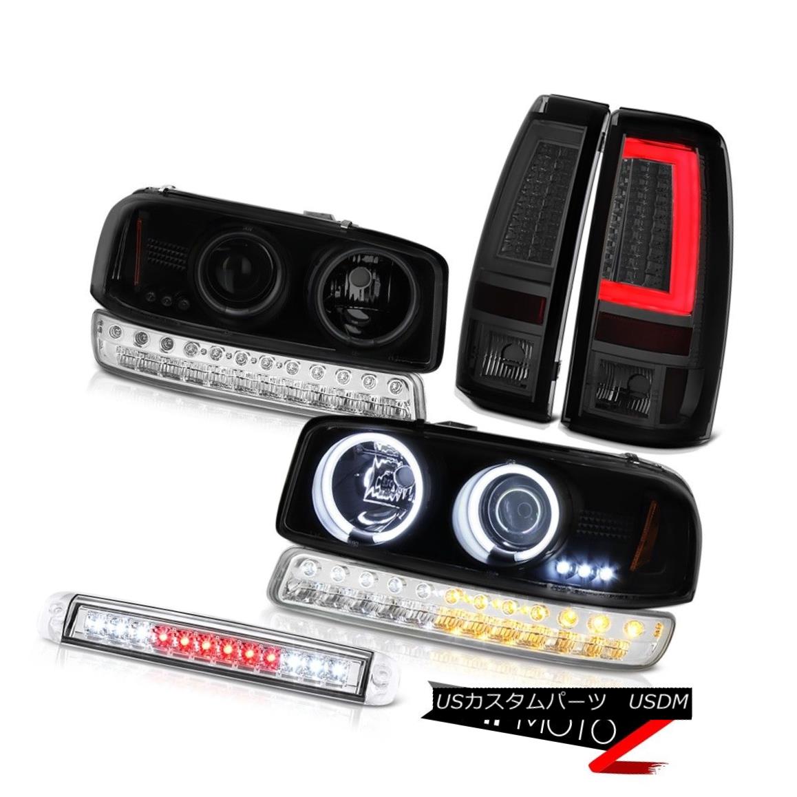 ヘッドライト 99-06 Sierra 2500HD Taillights Roof Brake Lamp Signal CCFL Headlights Dual Halo 99-06 Sierra 2500HD屋根用ブレーキランプ信号CCFLヘッドライトデュアルヘイロー 【並行輸入品】|カスタムパーツ WORLD倉庫