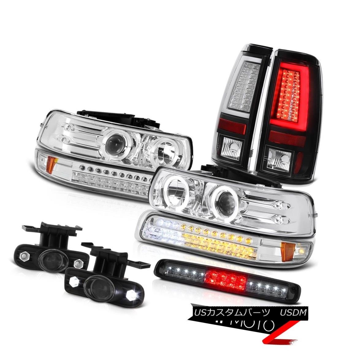 ヘッドライト 1999-2002 Silverado 1500 Taillamps Parking Lamp Headlamps Roof Brake Foglights 1999-2002シルバラード1500タイルランプパーキングランプヘッドランプルーフブレーキフォグライト 【並行輸入品】