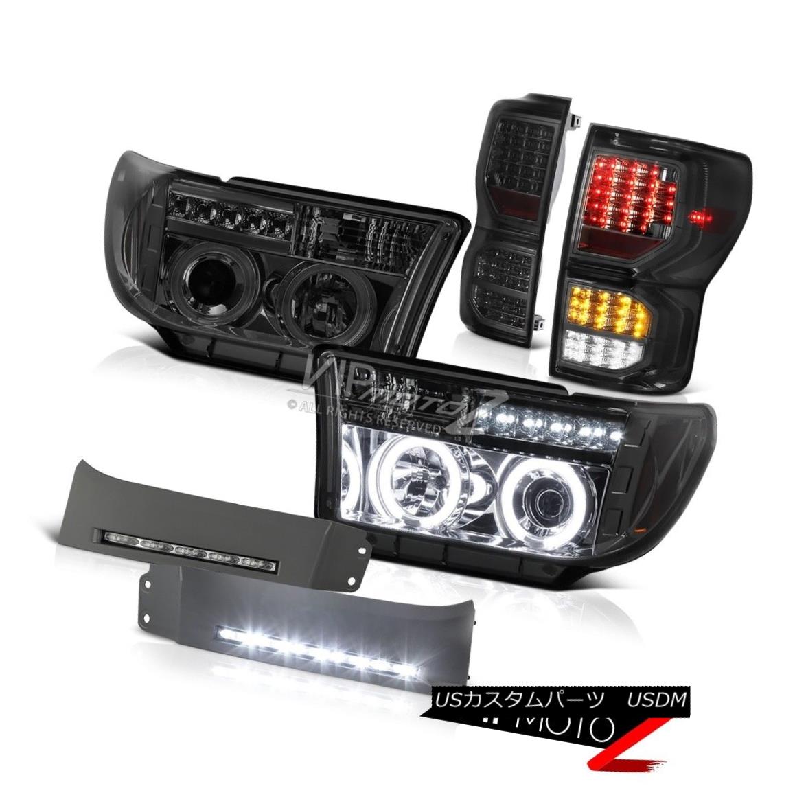 ヘッドライト 07-13 Toyota Tundra Platinum Tail Lights Paintable Bumper DRL Headlamps Newest 07-13トヨタトンドラプラチナテールライトペインタブルバンパーDRLヘッドランプ最新 【並行輸入品】｜カスタムパーツ WORLD倉庫 83,369円