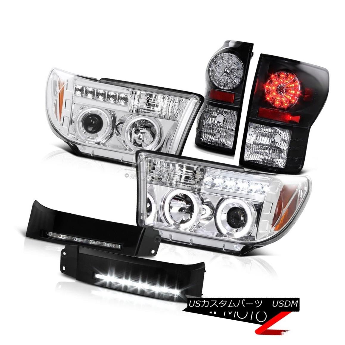 ヘッドライト 2007-2013 Toyota Tundra L.E.D Bar Kit+Halo Projector Headlight+SMD Tail Lamps 2007-2013 Toyota Tundra L.E.Dバーキット+ハロープロジェクターヘッドライト+ SMDテールランプ 【並行輸入品】|カスタムパーツ WORLD倉庫