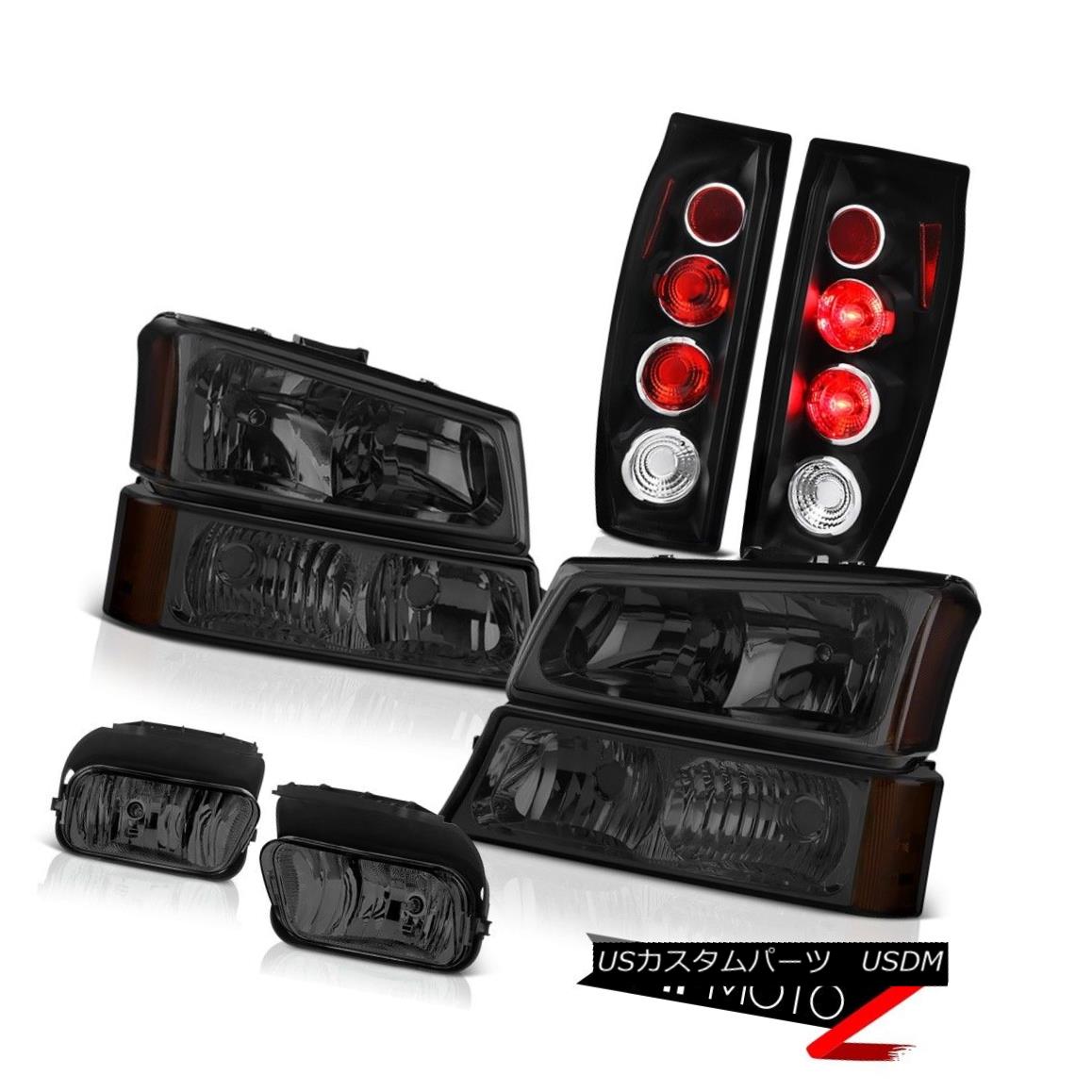 ヘッドライト 03 04 05 06 Avalanche Dark Smoke Fog Lights Inky Black Parking Brake Headlights 03 04 05 06雪崩ダークスモークフォグライトインキブラックパーキングブレーキヘッドライト 【並行輸入品】