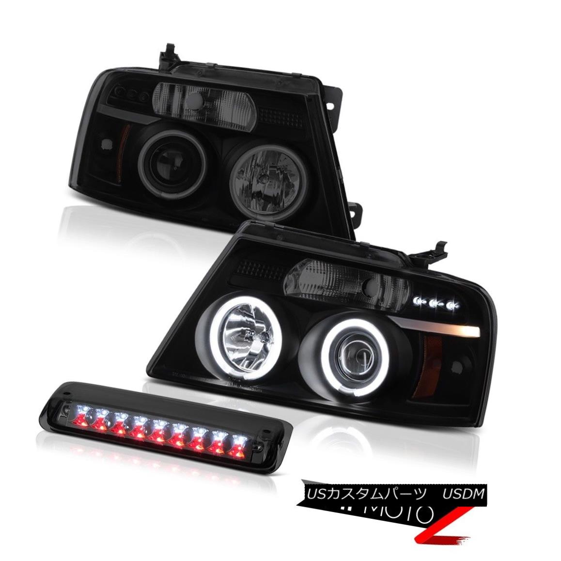 ヘッドライト 04-08 Ford F150 FX4 Roof Cab Lamp Headlights LED CCFL Rim 2X CCFL Halo Brightest 04-08 Ford F150 FX4ルーフキャブ・ランプヘッドライトLED CCFLリム2X CCFL Halo Brightest 【並行輸入品】 55,506円