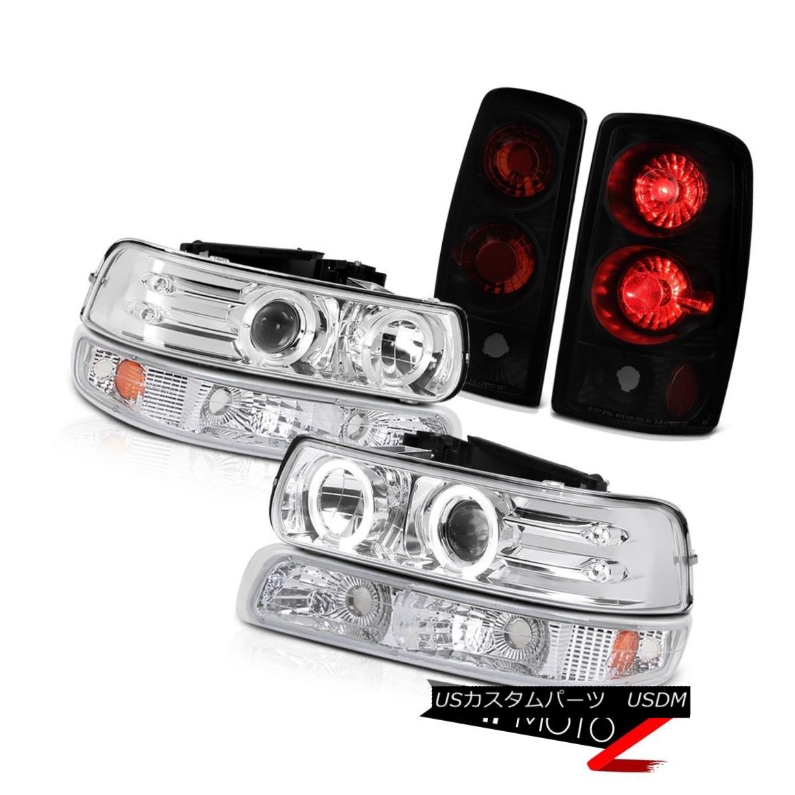 ヘッドライト Chrome Headlights Parking Smoke Black Tail Lamps 00 01 02 03 04 05 06 Tahoe Z71 クロームヘッドライトパーキングスモークブラックテールランプ00 01 02 03 04 05 06タホZ71 【並行輸入品】 55,506円