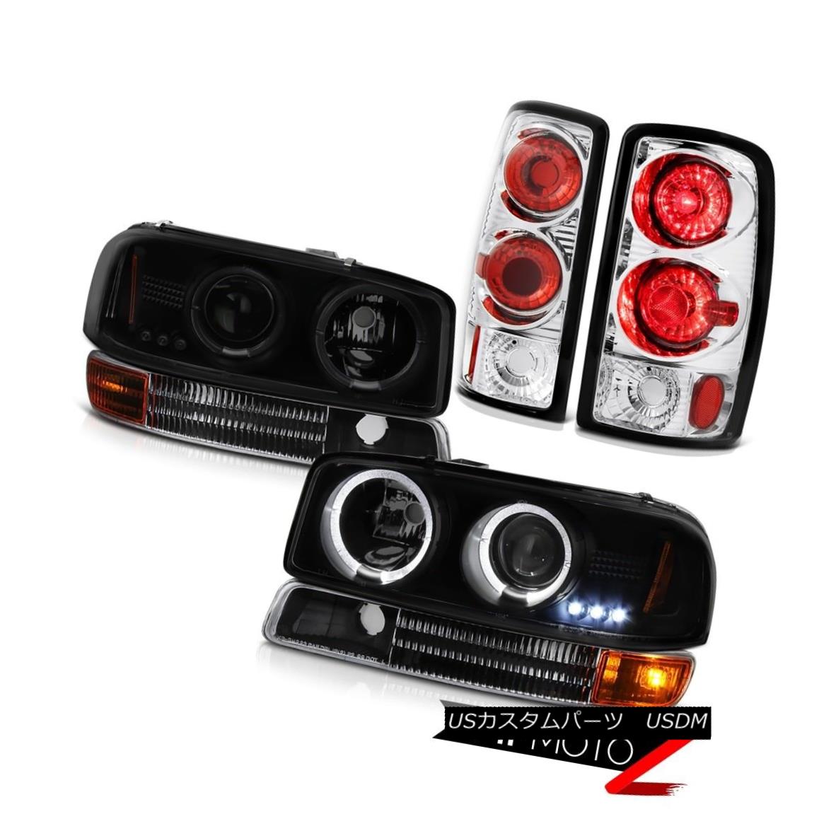 ヘッドライト 00 01 02 03 04 05 06 Yukon SLT SMD DRL Headlamp Parking Signal Bumper Tail Light 00 01 02 03 04 05 06ユーコンSLT SMD DRLヘッドランプパーキング信号バンパーテールライト 【並行輸入品】