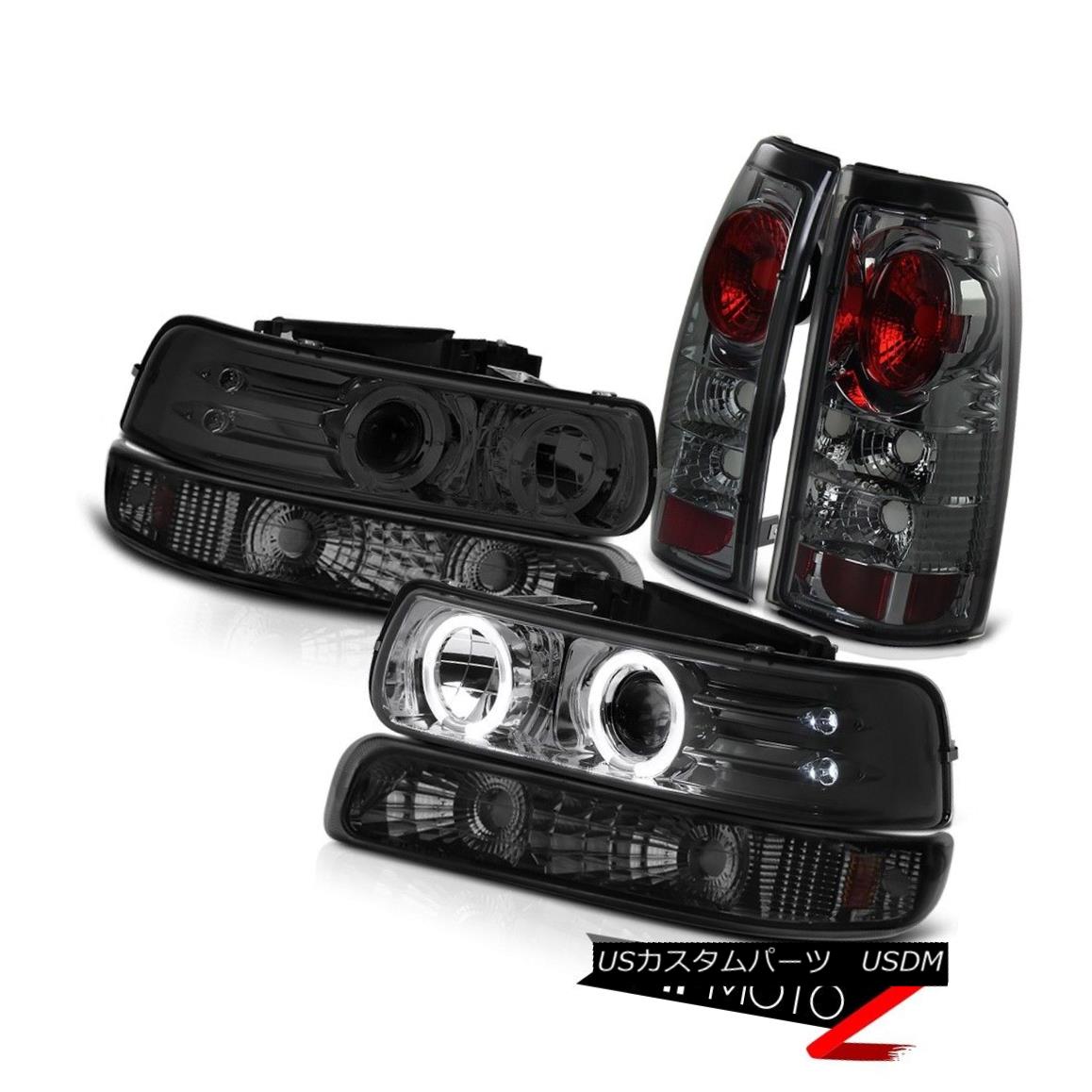 ヘッドライト Tinted Halo Headlights Bumper Tail Brake Light Lamps 99 00 01 02 Silverado 1500 有色ハローヘッドライトバンパーテールブレーキライトランプ99 00 01 02シルバラード1500 【並行輸入品】 55,506円