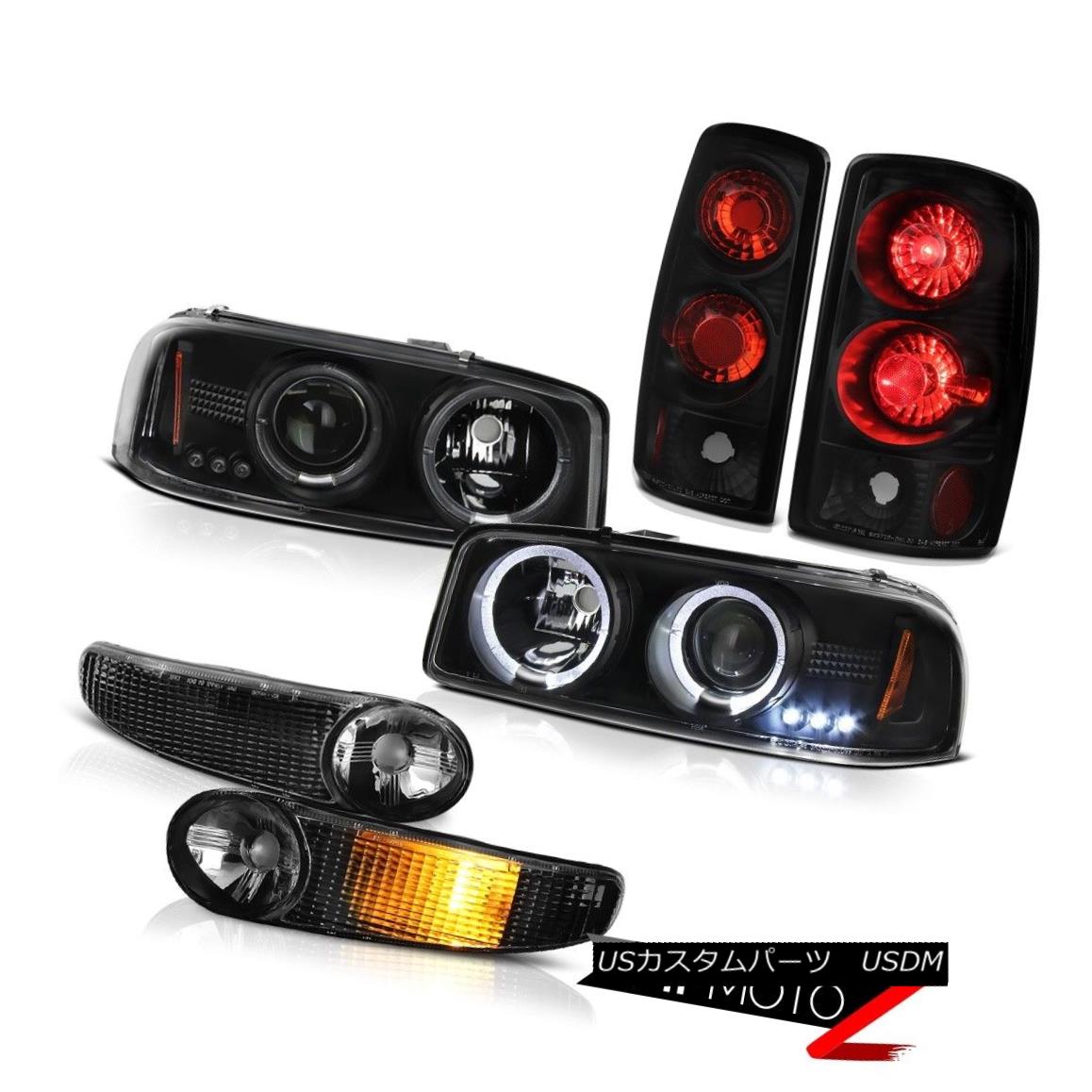 ヘッドライト Halo LED Projector Headlight Denali Bumper Signal Tail Lamp 01 02 03 04 05 Yukon Halo LEDプロジェクターヘッドライトDenaliバンパー信号テールランプ01 02 03 04 05ユーコン 【並行輸入品】