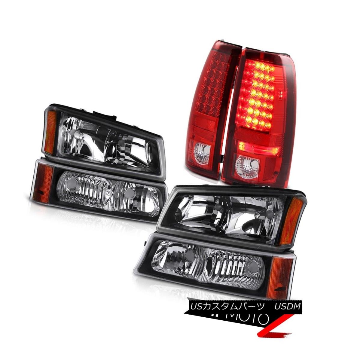 ヘッドライト Headlights Signal Bumper LED Bulb Brake Tail Lights 03 04 05 06 Silverado 1500 ヘッドライト信号バンパーLED電球ブレーキテールライト03 04 05 06シルバラード1500 【並行輸入品】