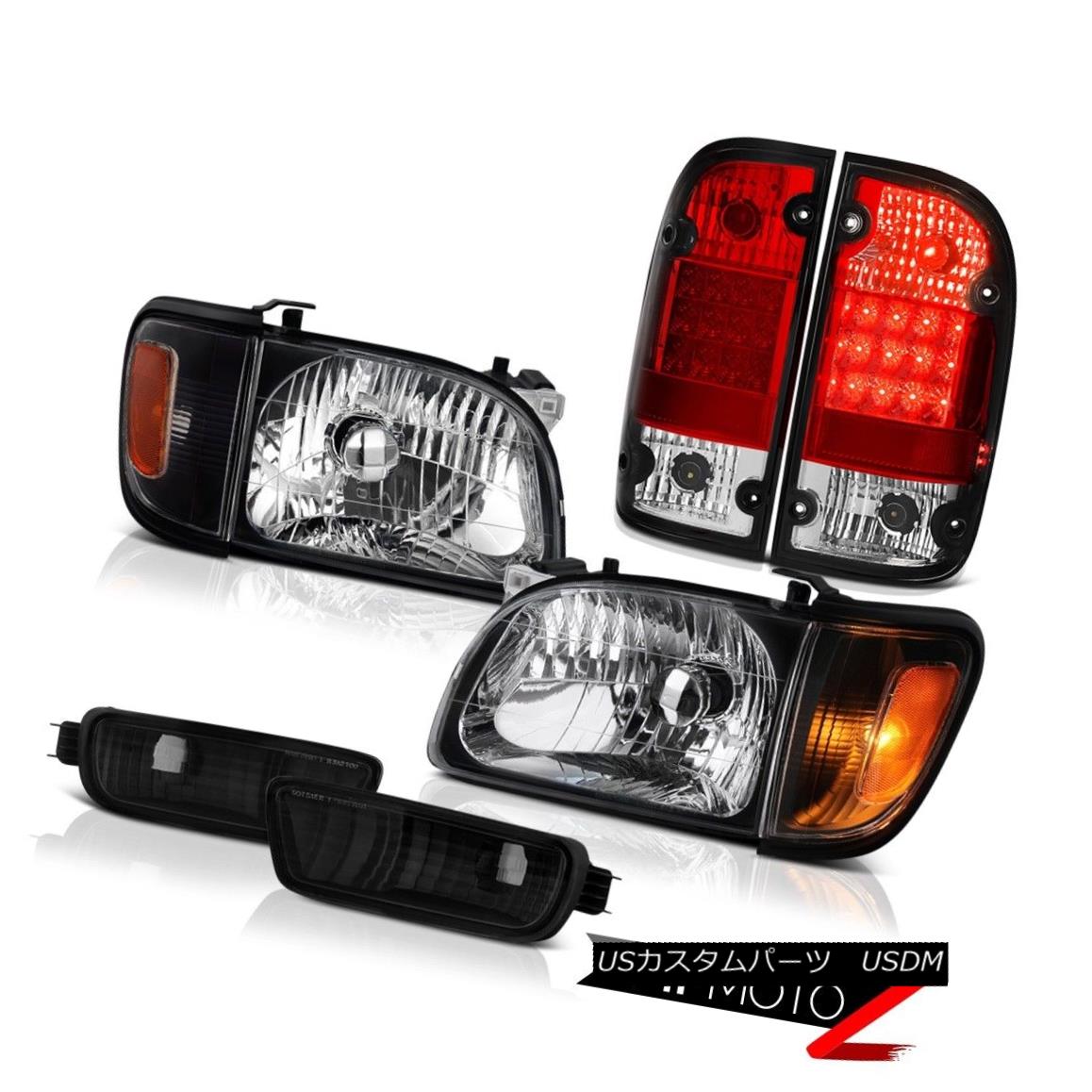 ヘッドライト 01 02 03 04 Toyota Tacoma 4WD Rosso red taillamps raven black headlights bumper 01 02 03 04トヨタタコマ4WDロッソレッドテールランプラベンネブラックヘッドライトバンパー 【並行輸入品】