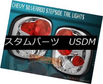 テールライト 99-04 CHEVY SILVERADO SIERRA STEPSIDE TAIL LIGHTS CLEAR 99-04 CHEVY SILVERADO SIERRAステープライドテールライトクリア 【並行輸入品】