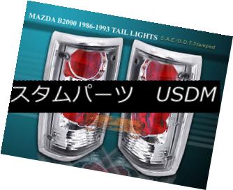 テールライト 86-93 MAZDA B2000 B2200 B2600 TAIL LIGHTS CHROME LAMPS 92 91 90 89 86-93 MAZDA B2000 B2200 B2600テールライトクロームランプ92 91 90 89 【並行輸入品】 33,176円