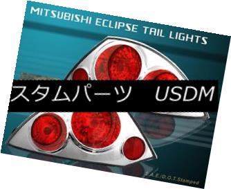 テールライト 2000 2001 2002 Mitsubishi Eclipse Altezza Tail Lights Chrome 2000 2001 2002三菱Eclipse Altezzaテールライトクローム 【並行輸入品】