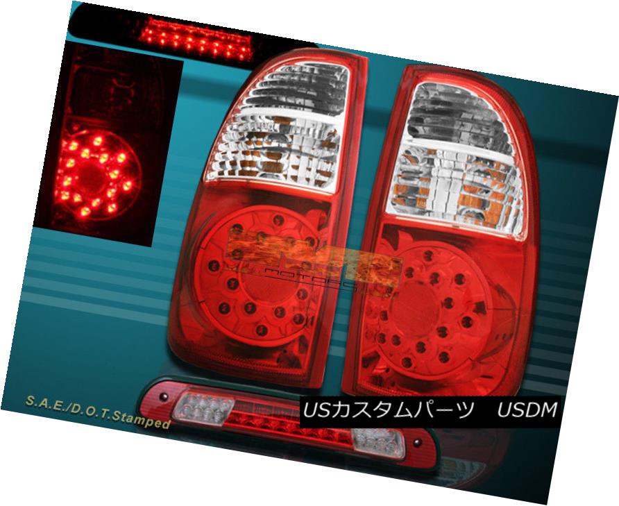 テールライト 2005 06 Toyota Tundra ACCESS Cab SR5 LED Tail Lights NEW & 3rd Brake Light RED 2005 06 Toyota Tundra ACCESS Cab SR5 LEDテールライトNEW＆amp; 3rdブレーキライトRED 【並行輸入品】