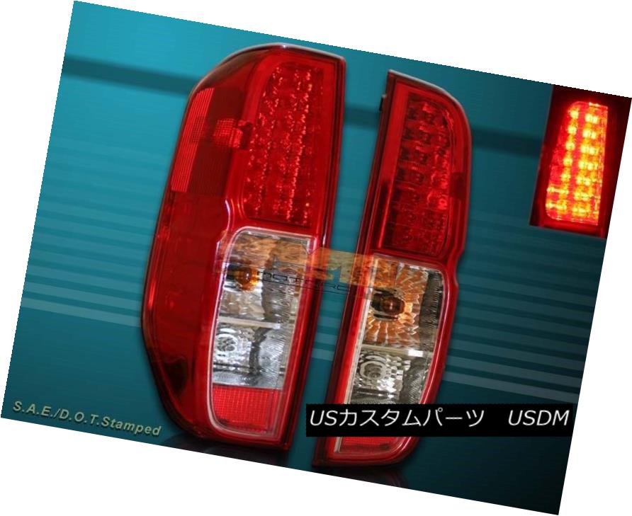 テールライト FIT 05 06 07 08 09 10 11 12 13 NISSAN FRONTIER LED TAIL LIGHTS RED/CLEAR FIT 05 06 07 08 09 10 11 12 13日産フロンティアLEDテールライト赤/クリア 【並行輸入品】