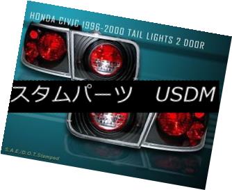 テールライト HONDA CIVIC 96-00 TAIL LIGHTS JDM BLACK 2DR COUPE 97 98 99 ホンダシビック96-テールライトJDM BLACK 2DR COUPE 97 98 99 【並行輸入品】 32,175円