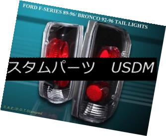 テールライト 89-96 FORD F150 F250 F350 BRONCO TAIL LIGHTS BLACK 90 92 93 94 89-96 FORD F150 F250 F350ブロンコテールライトブラック90 92 93 94 【並行輸入品】 28,028円