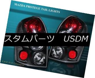 テールライト 2002-2003 MAZDA PROTEGE-5 5 DR TAIL LIGHTS JDM BLACK 2002-2003 MAZDA PROTEGE-5 5 DRテールライトJDM BLACK 【並行輸入品】