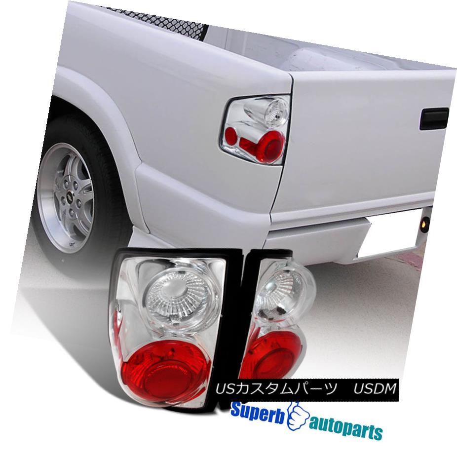 テールライト 1994-2004 Chevy S10/ GMC Sonoma Clear Replacement Tail Lights Clear 1994-2004シボレーS10 / GMCソノマクリア交換テールライトクリア 【並行輸入品】