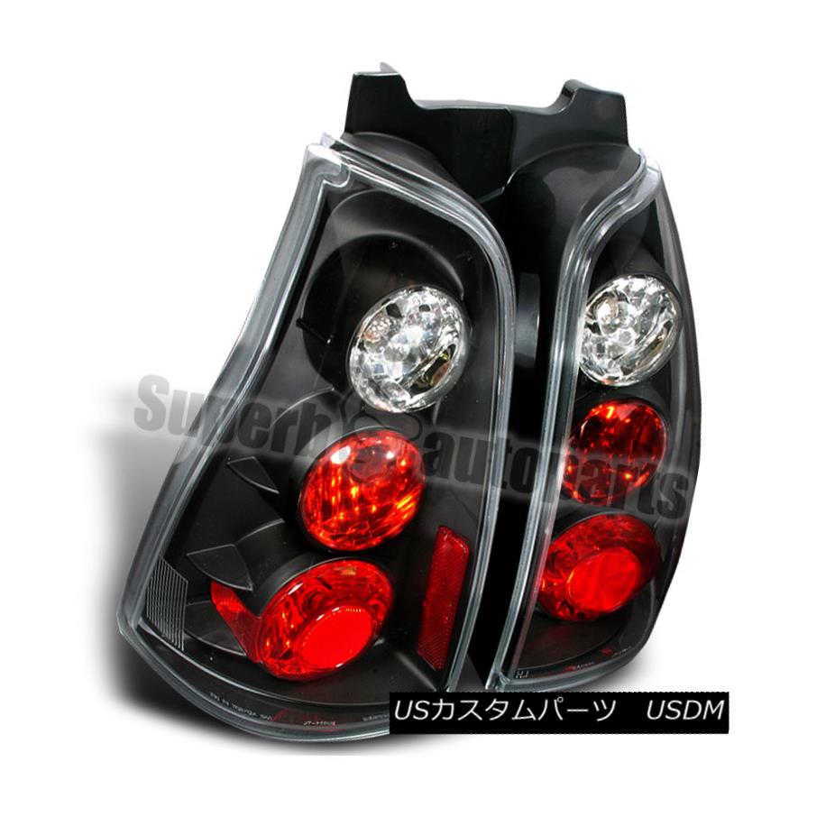 テールライト 2003-2005 Toyota 4runner Replacement Tail Lights Rear Brake Lamps Black 2003-2005トヨタ4ランナー交換テールライトリアブレーキランプブラック 【並行輸入品】