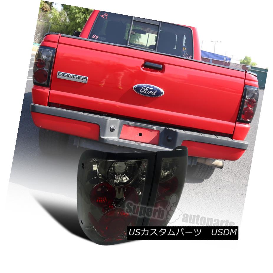 テールライト 2001-2005 Ford Ranger Replacement Tail Lights Brake Lamps Smoke 2001-2005フォードレンジャー交換テールライトブレーキランプスモーク 【並行輸入品】