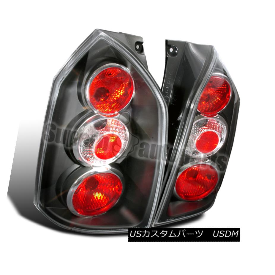テールライト 2004-2009 Tucson Replacement Tail Lights Brake Lamps Black/ Clear 2004-2009ツーソン交換テールライトブレーキランプブラック/クリア 【並行輸入品】
