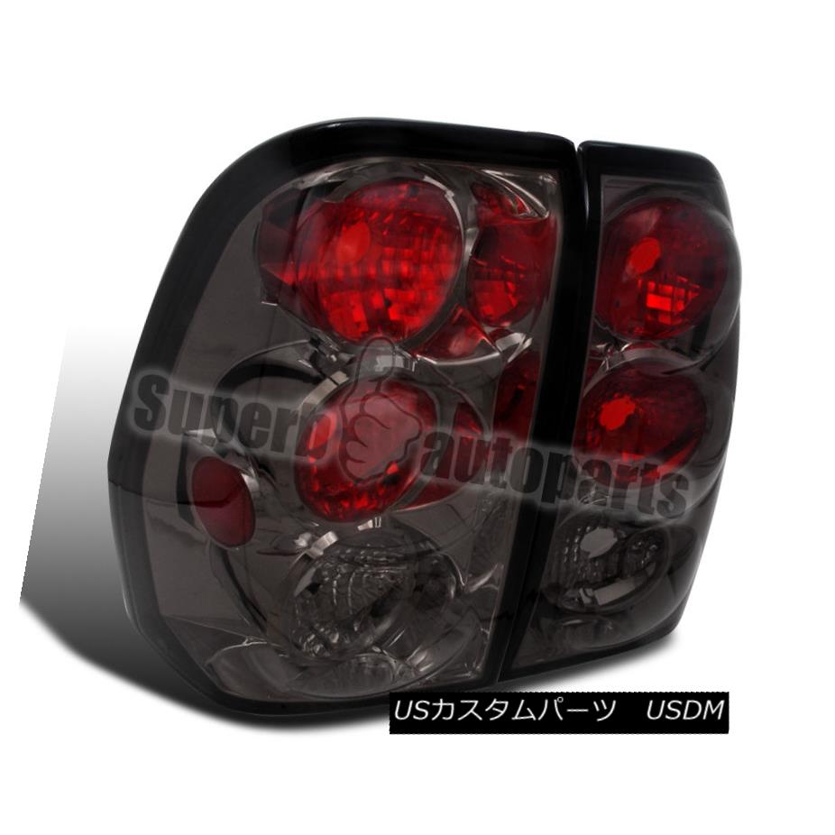 テールライト 2002-2009 Chevy Trailblazer Replacement Tail Brake Lights Smoke 2002 - 2009シボレートレイルブレイザー交換テールブレーキライトスモーク 【並行輸入品】