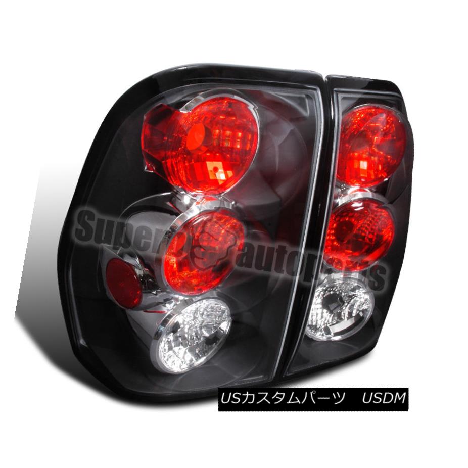 テールライト 2002-2009 Chevy Trailblazer Replacement Tail Brake Lights Black 2002-2009シボレートレイルブレイザー交換テールブレーキライトブラック 【並行輸入品】