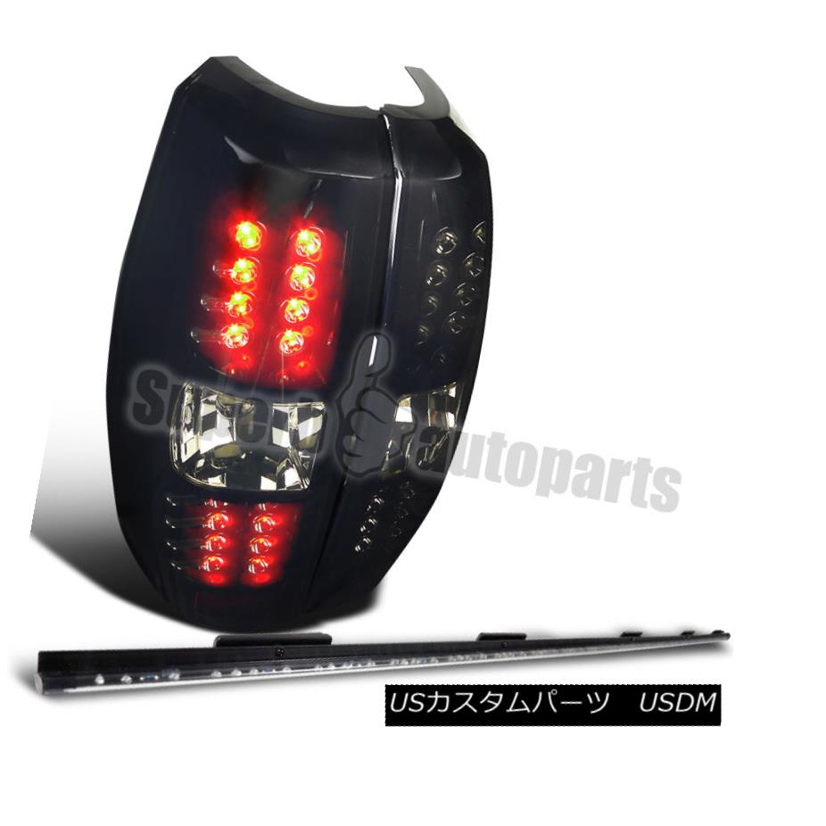 テールライト 2007-2012 Chevy Avalanche LED Smoke Tail Brake Lights+60\