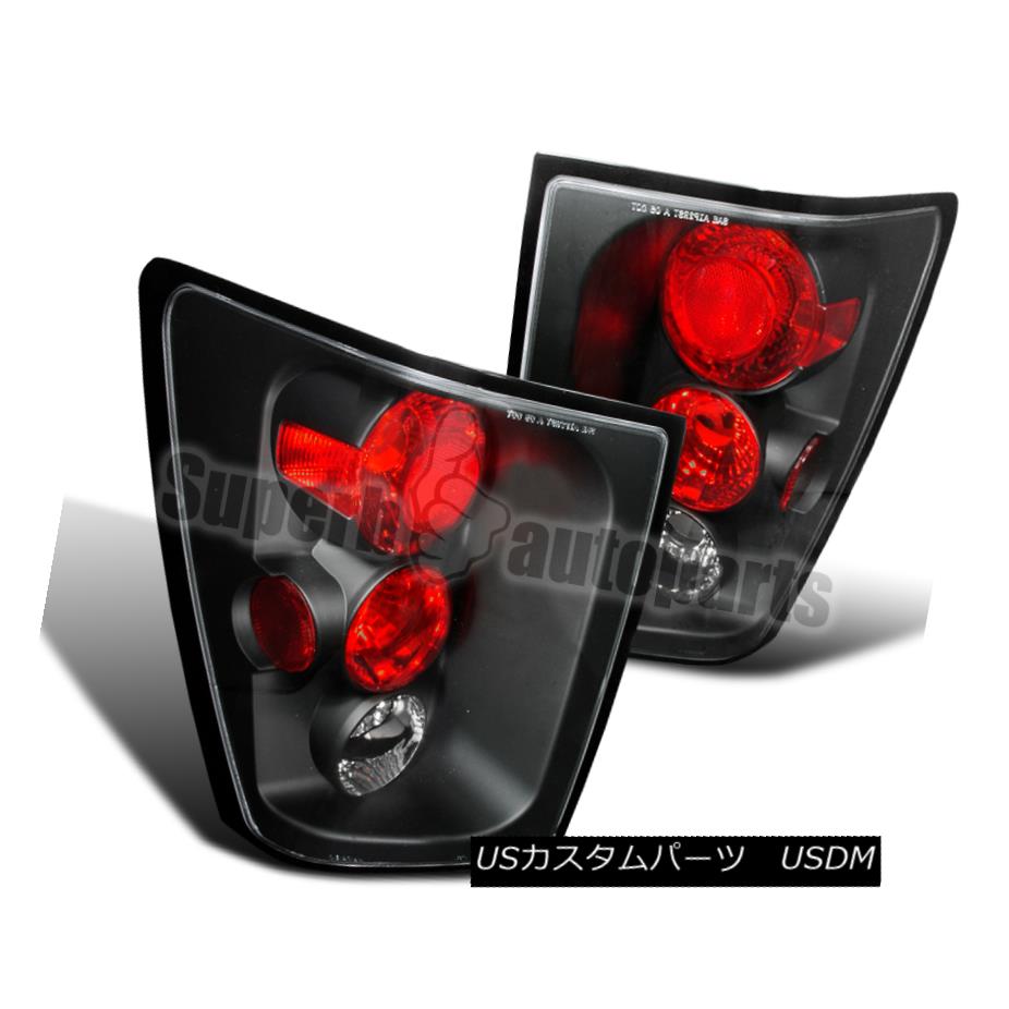 テールライト 2005-2006 Jeep Grand Cherokee Clear Replacement Tail Lights Brake Lamps Black 2005-2006ジープグランドチェロキークリア交換テールライトブレーキランプブラック 【並行輸入品】