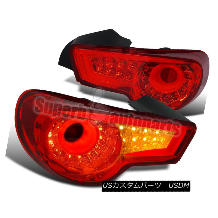 テールライト 2012-2016 FR-S 86 BRZ LED Tail Lights Brake Lamp Red Lens 2012-2016 FR-S 86 BRZ LEDテールライトブレーキランプレッドレンズ 【並行輸入品】 53,592円