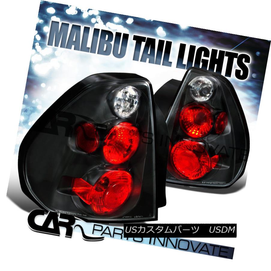 テールライト Chevy 04-07 Malibu Tail Lights Rear Brake Lamp Altezza Black Chevy 04-07 MalibuテールライトリアブレーキランプAltezza Black 【並行輸入品】