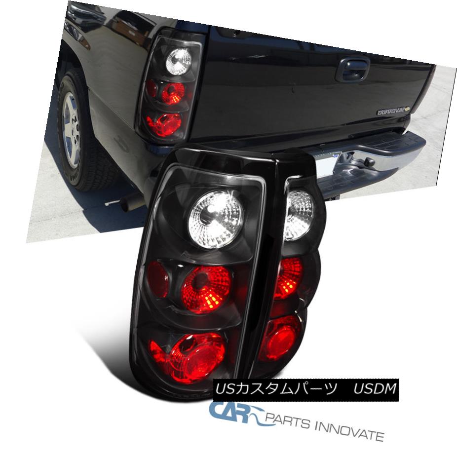 テールライト 1999-2003 Silverado Sierra Fleetside Pickup Tail Lights Brake Rear Lamps Black 1999-2003 Silverado Sierra Fleetsideピックアップテールライトブレーキリアライトブラック 【並行輸入品】