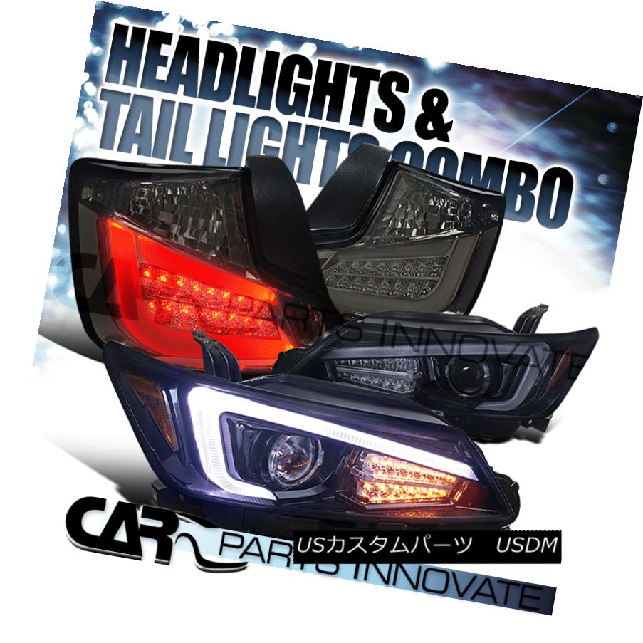 尻っぽライト 11 13 Scion Tc Glossy Black Projector Headlights Led Signal Smoke Led Tail Lamp 11 13 Scion Tc光輝ブラックプロジェクターヘッドライト Ledシグナル スモークledテールとぼし Eurovisionbd Com