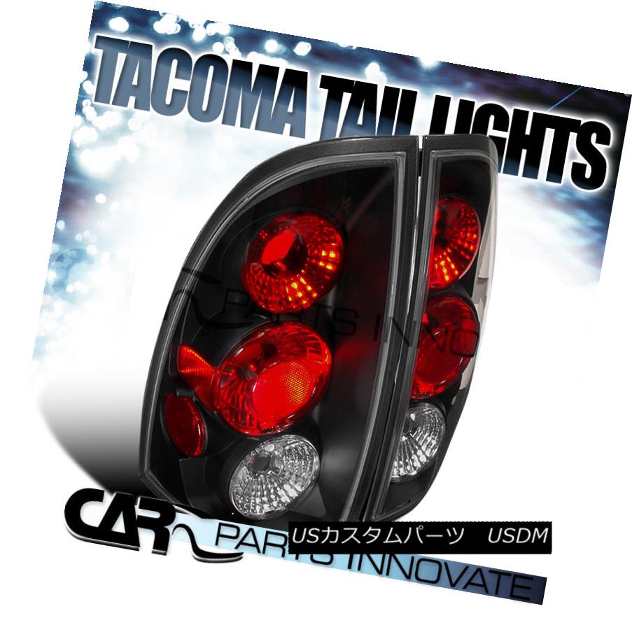 テールライト Toyota 05-08 Tacoma Tail Lights Brake Stop Rear Lamp Altezza Black トヨタ05-08タコマテールライトブレーキストップリアランプアルテッツァブラック 【並行輸入品】