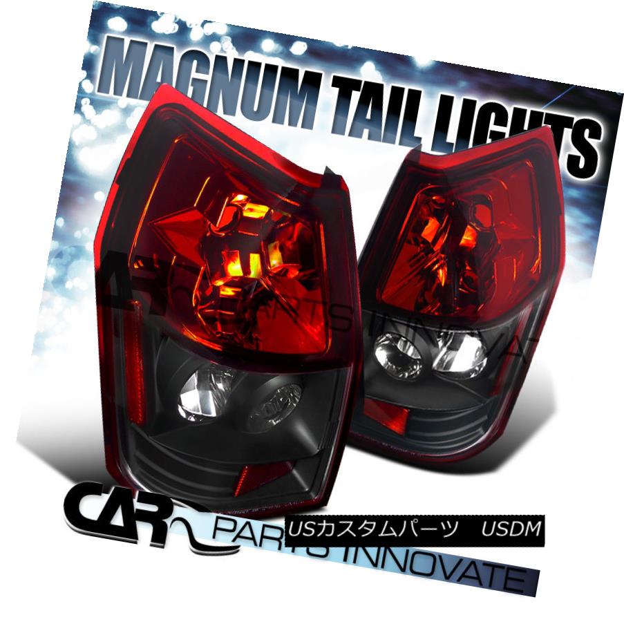 テールライト Dodge 05-08 Magnum Tail Lights Brake Rear Lamp Altezza Red Black ドッジ05-08マグナムテールライトブレーキリアライトAltezza Red Black 【並行輸入品】