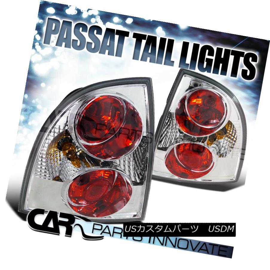 テールライト Fit 2001-2005 VW Passat 4Dr Sedan Chrome Altezza Tail Lights Rear Lamp フィット2001?2005年VWパサート4DrセダンクロームAltezzaテールライトリアランプ 【並行輸入品】 32,175円