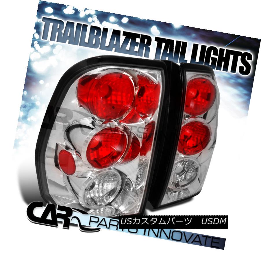 テールライト Chevy 02-09 Trailblazer Tail Lights Brake Stop Rear Lamp Altezza Chrome Chevy 02-09トレイルブレイカーテールライトブレーキストップリアライトAltezza Chrome 【並行輸入品】
