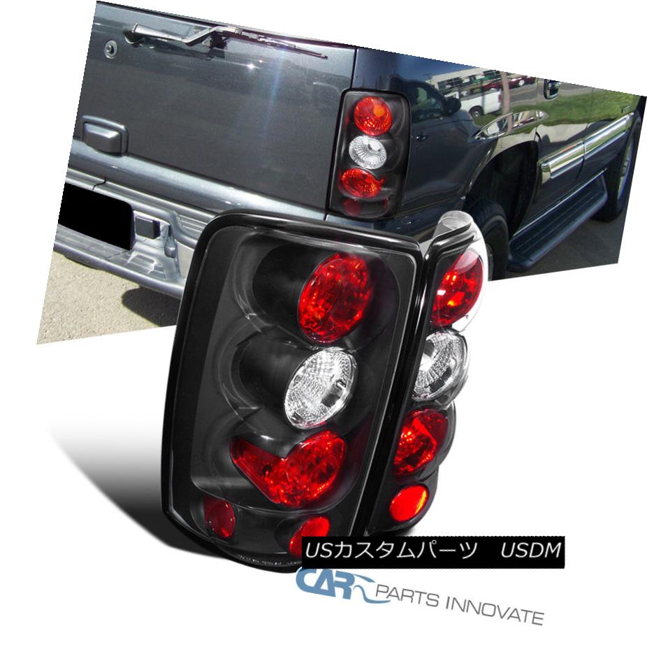 テールライト 00-06 GMC Chevy Tahoe Suburban Yukon Denali Tail Lights Rear Brake Lamps Black 00-06 GMC Chevy Tahoe郊外ユーコンデナリテールライトリアブレーキランプブラック 【並行輸入品】