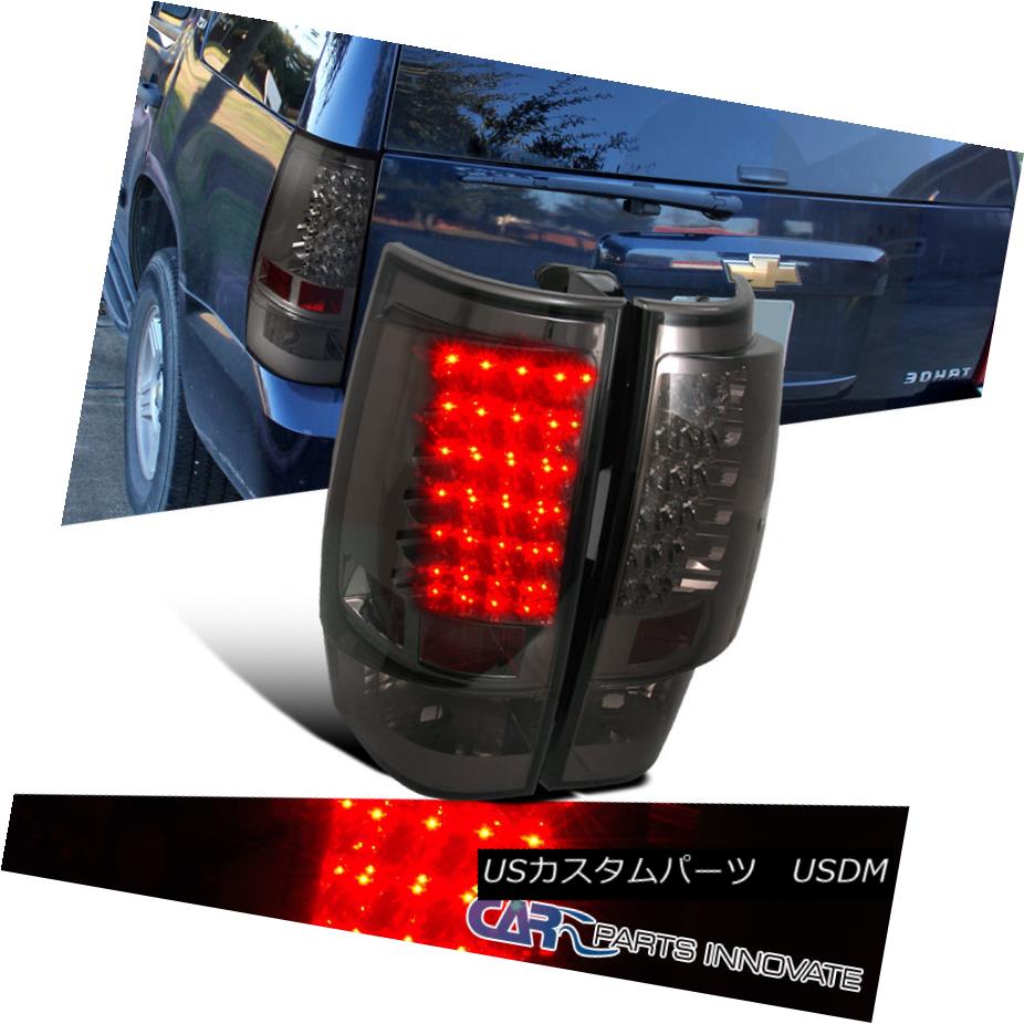 テールライト 07-14 Chevy Tahoe Suburban GMC Yukon XL LED Tail Lights Rear Brake Lamp Smoke 07-14 Chevy Tahoe郊外GMC Yukon XL LEDテールライトリアブレーキランプスモーク 【並行輸入品】 41,470円