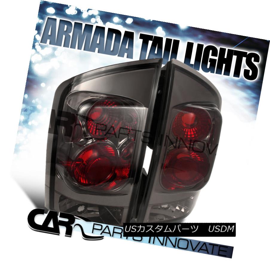 テールライト For Nissan 05-15 Armada Replacement Tail Lights Brake Stop Rear Lamps Smoke Pair 日産用05-15艦隊交換テールライトブレーキストップリアライトスモークペア 【並行輸入品】