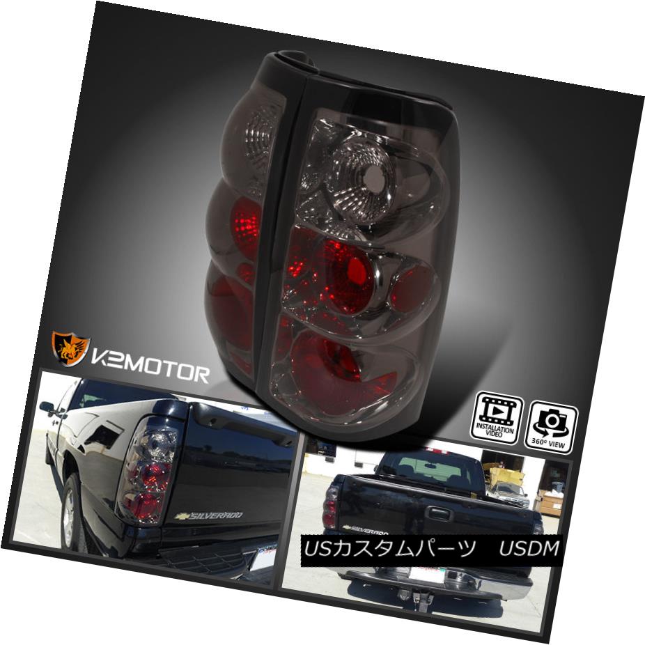 テールライト 2003-2006 Chevy Silverado Smoke Rear Tail Lights Brake Lamps Left+Right 2003年 - 2006年シボレーシルバラードスモークリアテールライトブレーキランプ左+右 【並行輸入品】 30,102円