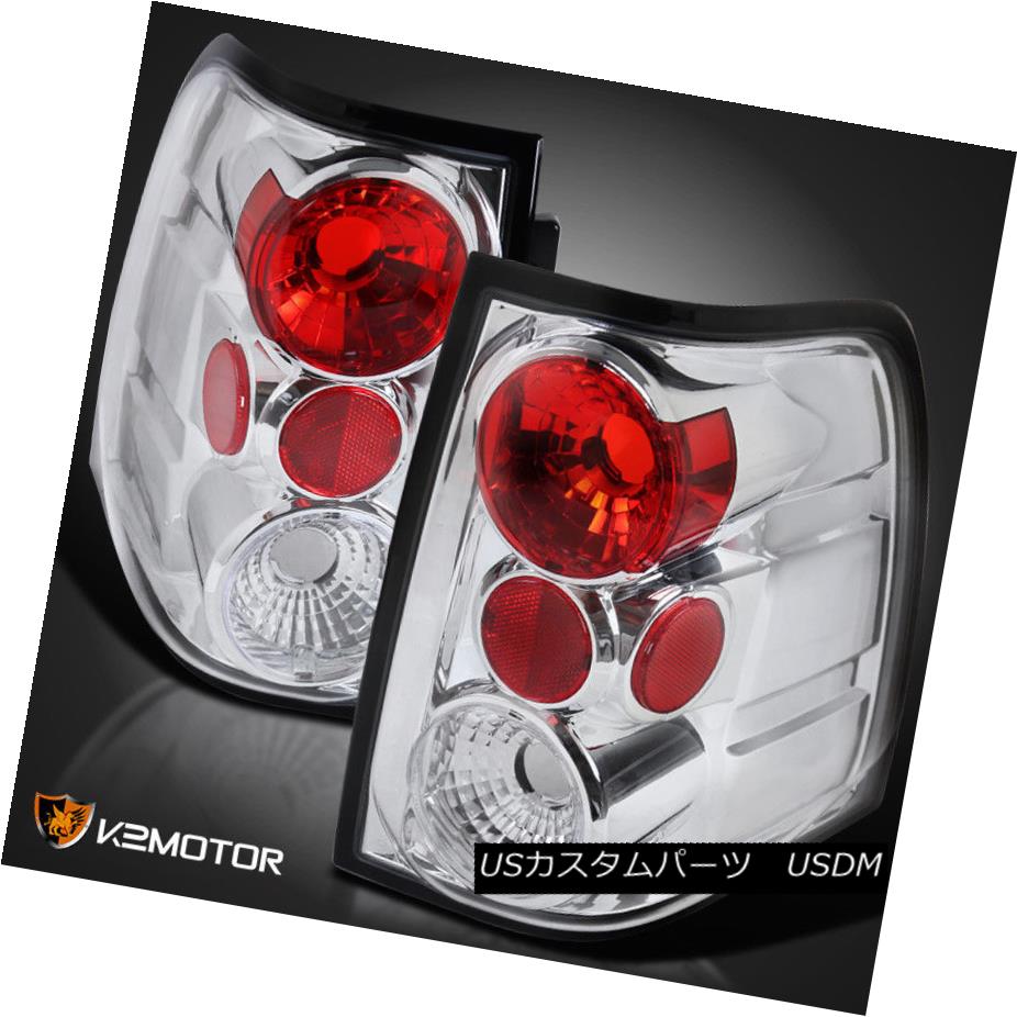 テールライト 2003-2006 Ford Expedition Clear Tail Stop Lights Rear Brake Lamps Pair LH RH 2003-2006フォード遠征クリアテールストップライトリアブレーキランプペアLH RH 【並行輸入品】