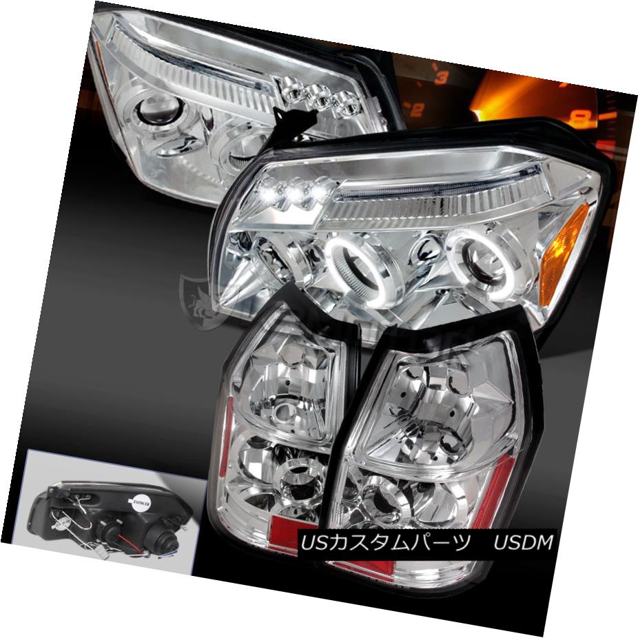 テールライト 2005-2007 Magnum Chrome/Clear Dual Halo LED Projector Headlight+Rear Tail Lamp 2005-2007マグナムクロム/クリアデュアルハローLEDプロジェクターヘッドライト+リアテールランプ 【並行輸入品】 51,678円