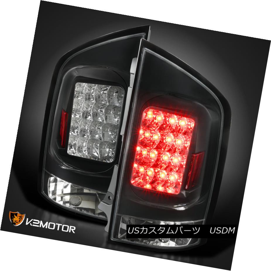 テールライト For 2005-2015 Nissan Armada Black Rear Brake LED Tail Lights Lamps Left+Right 2005年?2015年日産アルマダブラックリアブレーキLEDテールライトランプ左+右 【並行輸入品】