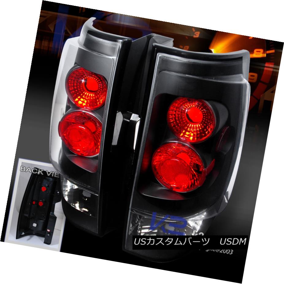 テールライト 2007-2014 GMC Yukon XL Black Tail Lights Brake Lamps Pair 2007-2014 GMC Yukon XLブラックテールライトブレーキランプペア 【並行輸入品】